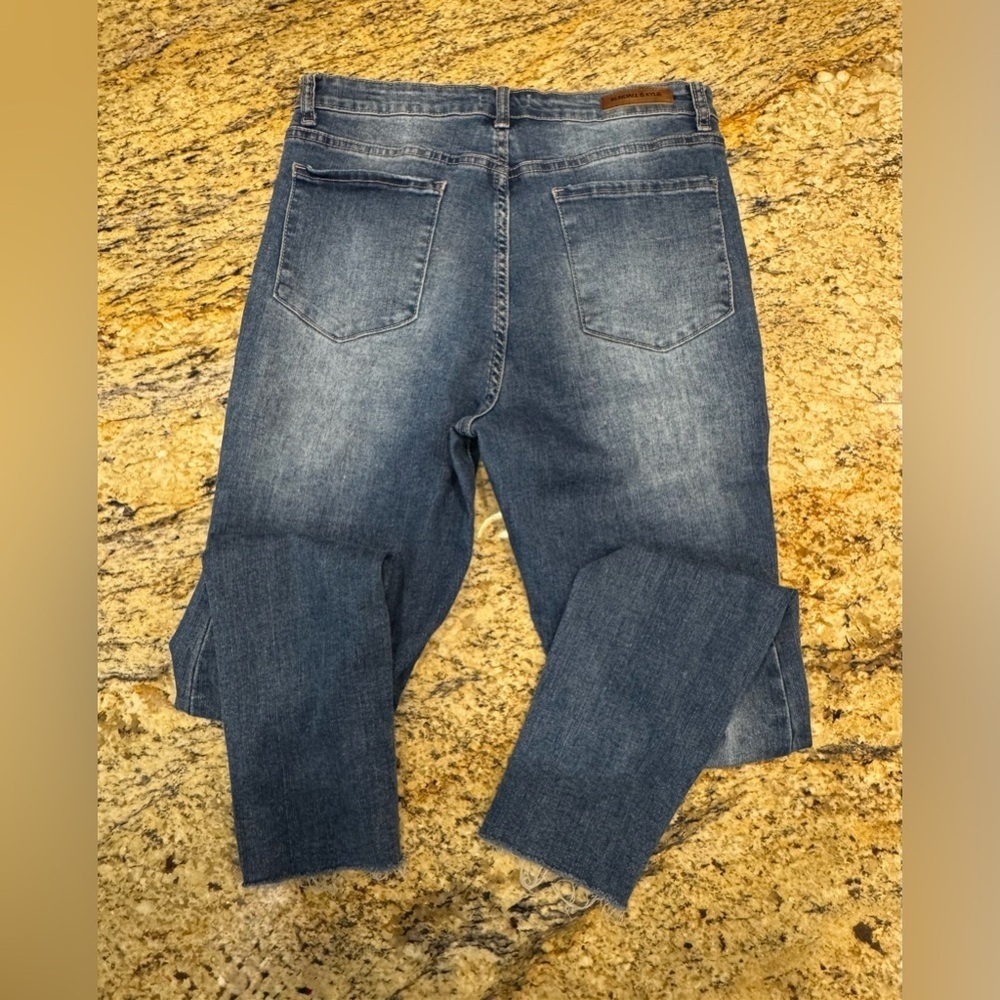 Kendall & Kylie Kontouring Jeans High Rise Skinny Juniors Size 11/12 Retail $128 - Picture 4 of 11